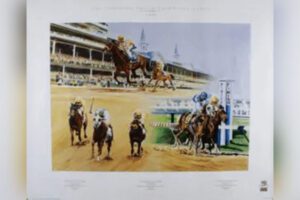 The Official 1994 Chrysler Triple Crown Challenge: Limited-Edition Print.