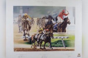 The Official 1992 Chrysler Triple Crown Challenge: Limited-Edition Print.